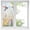 Blue Yellow, variant on Static Cling Non Adhesive Window Film, Eucalyptus Leaves Window Privacy Film Frosted, Spring Pastoral Butterfly Botanical Opaque Window Coverings for Small Windows, Home, 17.7 x 39.3 Inches