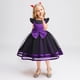 thumbnail image 3 of Niños Disfraz De Halloween Cosplay Piano Rendimiento Vestido Niñas Princesa Vestidos Malla Arco Tuffy, 3 of 4