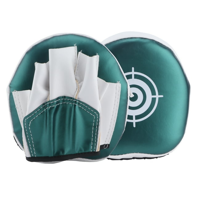 Boxeo Guantes De Boxeo De Enfoque Curvo Niños Mini Guantes De Boxeo Almohadillas De Boxeo Almohadillas De ObjetivoVerde
