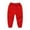 Red, variant on Toddler Baby Pant Toddler Baby Boys Girls Candy Color Solid Color Leggings Casual Kids Sports Pants New Full Length Pants Black 3-4T