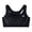 Black, variant on LYMAYTER Girls Training Bra Seamless Breathable Sports Bras Fixed Coaster Wireless Mesh Breathable Vest 12-15Y