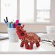 thumbnail image 3 of Figura decorativa de Feng Shui para la riqueza: estatua de elefante de resina con vestimenta ceremonial para la buena suerte y la prosperidad, adorno decorativo para el hogar, la oficina o la e, 3 of 6