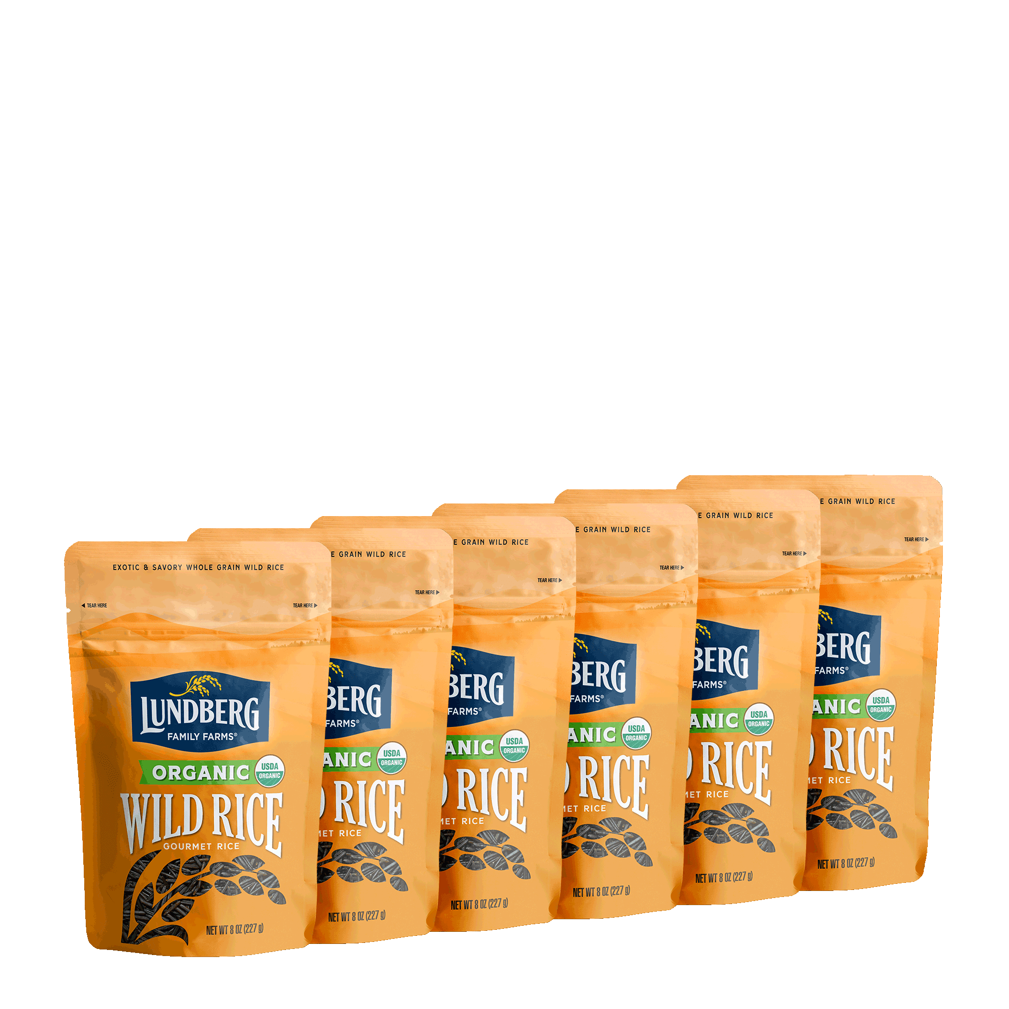 Lundberg Family Farms, Organic Wild Rice, 25 lb Bag