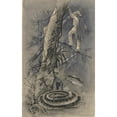 thumbnail image 2 of Isiah West Taber 16x24 Gold Ornate Framed and Double Matted Museum Art Print Titled - And Then I Saw Him Coiled All in a Heap (‘The Capture of a Great Serpent’ in St.&nbsp;Nicholas), 2 of 4