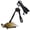 Black, variant on Adjustable Turtle Harness and Leash - Soft Reptile Walking Lead Control Rope for Tortoise, Lizard and Small Animals, Safe Outdoor Training Strap