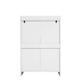 thumbnail image 6 of ALEAVIC 4 Drawers Dresser Modern Cabinet for Living Room, White, 6 of 6