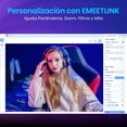 thumbnail image 4 of Webcam EMEET S600 4K Enfoque Automático Reducción de Ruido 1080P@60FPS, 4 of 6