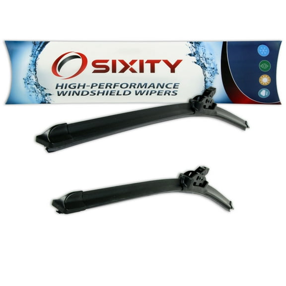 Sixity Auto XTS Frameless Front Windshield Wiper Blades compatible with Lexus ES300 ES330 GS300 GS400 GS430