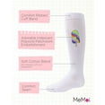 thumbnail image 3 of MeMoi  Tie-Dye Popsicle Knee-High Socks - Girls - Female, 4, White, 3 of 7