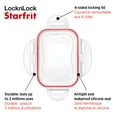 thumbnail image 4 of Starfrit LocknLock Plastic Juice Container - 68oz/2L - Airtight & Leakproof - 4-Sided Locking Lid, 4 of 5
