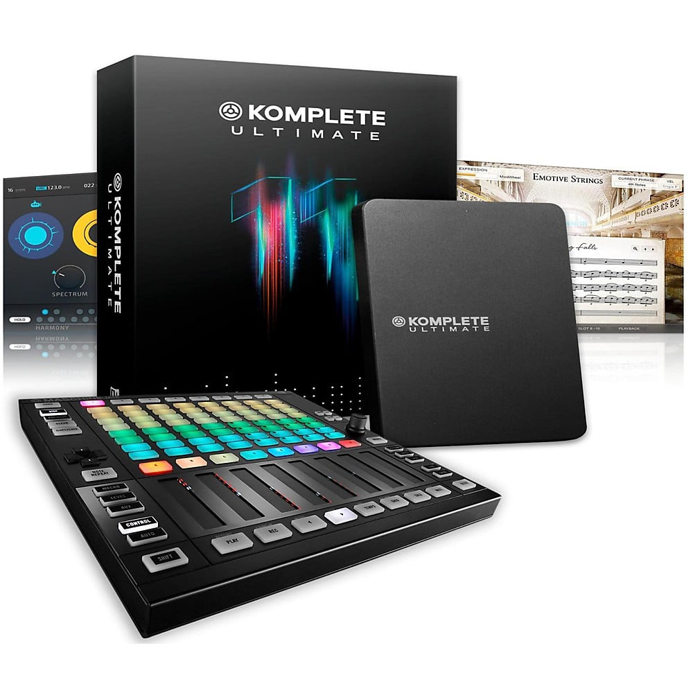 komplete ultimate 11 does not include maschine