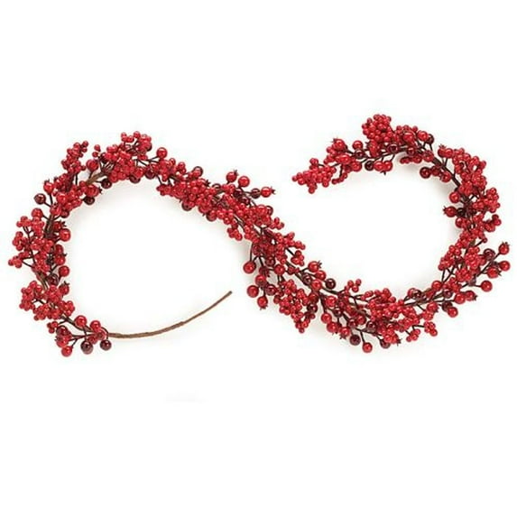 Burton & Burton Garland 60" Red Berries