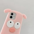 thumbnail image 4 of Case for iPhone 15 Pro Max Case Funny Phone Case Cute iPhone 15 Pro Max Case Pig Kawaii Creative iPhone Case Soft Rubber Bumper Shockproof Cover Protective Case for Women Girls Pink, 4 of 16
