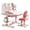 Pink_B, variant on AurumEdge Kids Study Desk Chair Set, Ergonomic Desk Chair with Book Stand, Height Adjustable Children School Study Table Chair Set with Sitting Corrector, Foot Pedal, Partition Design (Pink)
