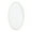 Gold Oval Solid Oval 18" x 1" x 32", variant on DecMode 18" x 36" Gold Wall Mirror with Thin Frame