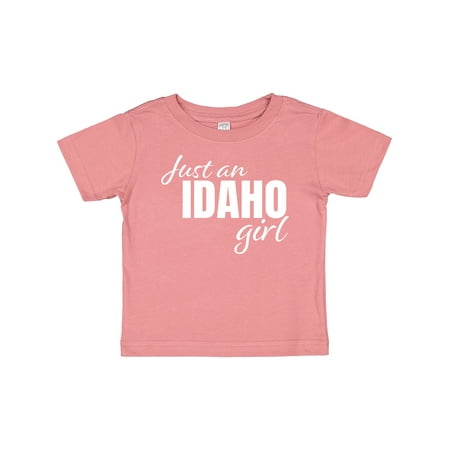 

Inktastic Just an Idaho Girl Born and Raised Gift Baby Girl T-Shirt