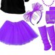 thumbnail image 4 of Conjunto de Piezas Múltiples de Partido Impreso de un Hombro Casual de las Mujeres con Cuello en V Y Longitud Regular, Elegante para Diario, Viajes, Compras, Street Wear, 4 of 4