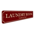thumbnail image 3 of Laundry Room Loads of Fun Novelty Decor, Metal Wall Sign - 4x18 Inches, 3 of 4