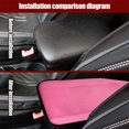 thumbnail image 5 of 100Fens Car Armrest Storage Box Mat, Fiber Leather Car Center Console Cover, Car Armrest Seat Box Cover Accessories Interior Protection For Most Vehicle, SUV, Car, 5 of 8