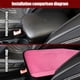 thumbnail image 5 of mfyjkho Alfombrilla De Fibra De Cuero Para Reposabrazos De Coche|Funda Para Consola Central Con Correas Elásticas|Protección Interior Antideslizante Para Vehículos|Suv Y Coches|12,6 X 7,5 Pulgadas, 5 of 7