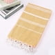 thumbnail image 1 of Toalla de baño de gran tamaño absorbente de algodón Arena turca con flecos a rayas de punto europeo y americano Wmkox385yii  hfskjfh378, 1 of 2