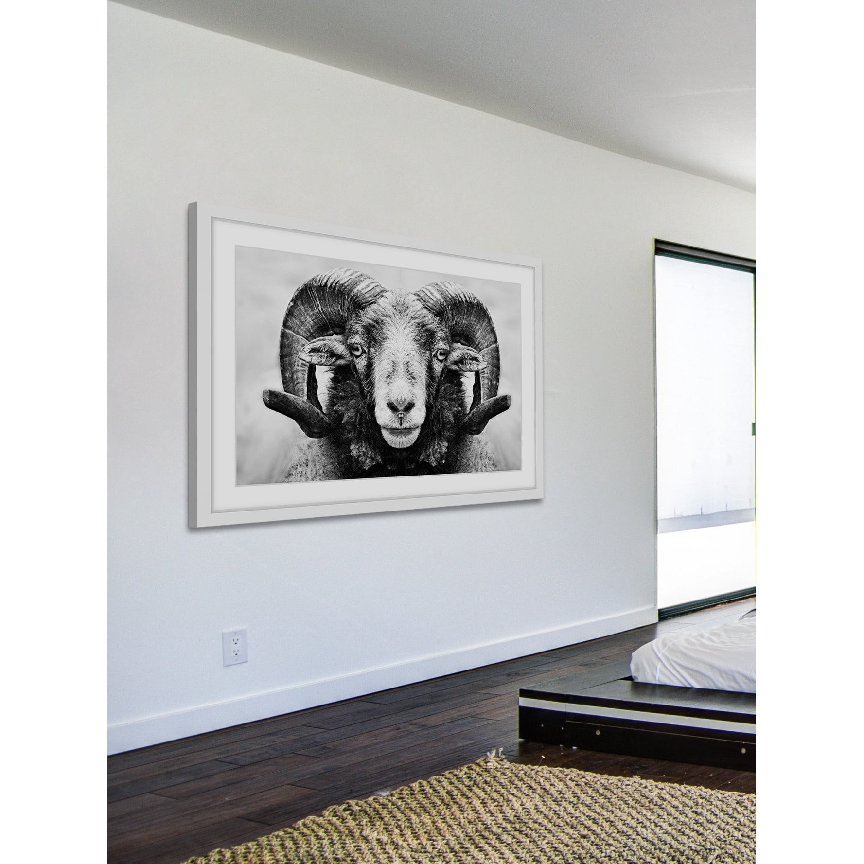 Marmont Hill "I Dare You Ram" Framed Painting Print