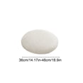 thumbnail image 2 of Elastic Round Linen Bar Stool Cover Fits 12-15 Inch Cushions for Office and Salon Swivel Stools, 2 of 5