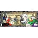 thumbnail image 1 of Disney Cartoon Wall Posters And Prints Wall Art Donald Duck Mickey Mouse on Canvas Painting Graffiti Money Picture Home Decor80x160cm Unframed Gao Jinjia LED, 1 of 2
