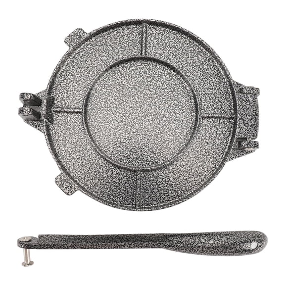 BOKYAN 6.3" Aluminum Alloy Tortilla & Roti Press – Manual Flatbread Maker for Home Kitchen
