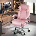 thumbnail image 2 of BOSSIN 500lbs Big and Tall Office Chair,Heavy Duty Computer Desk Chair with Adjustable Lumbar Support, 2 of 8