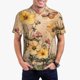 thumbnail image 1 of Fotbe Vintage Floral Butterfly Collage Camiseta Polo de Golf para Hombre con Estampado – Camisa Deportiva Transpirable con Cuello Abotonado-3X-Large, 1 of 6