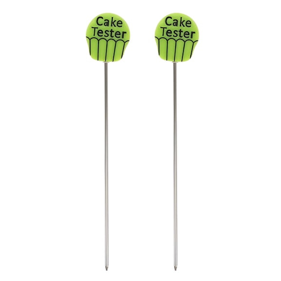 BPPEG 2Pcs Stainless Steel Cake Tester Baking Cake Testers Reusable Cake Probes Bakery Tools