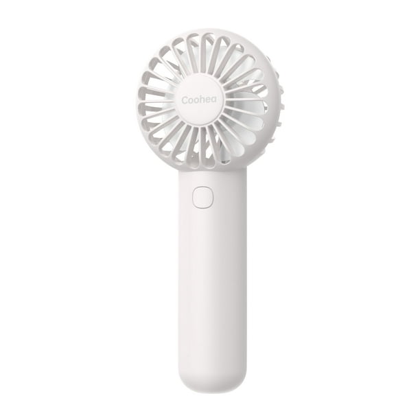Coohea Mini ventilador portátil de mano para maquillaje de viaje al aire libre