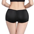 thumbnail image 2 of Mujeres Butt Lifter Transpirable Hip Enhancer Shaper Low Waist Panty Acolchado Ropa interior, Negro, S Eigraketly AP001210-01B, 2 of 7