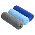 thumbnail image 1 of Sinland Toallas De Microfibra Para Camping, Súper Absorbentes, Compactas, Ultra Suaves, De Secado Rápido, Toallas De Gimnasio Para Deportes, Playa, Natación, Mochilero, Senderismo Y Yoga, Paquete De 3, 1 of 5