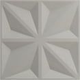 thumbnail image 5 of Ekena Millwork 19 5/8"W x 19 5/8"H Bailey EnduraWall Decorative 3D Wall Panel, Gloss Merlot (12-Pack for 32.04 Sq. Ft.), 5 of 6
