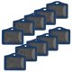 thumbnail image 1 of Titular de La Tarjeta de Identificación 10pcs Titular de La Tarjeta Titular de La Tarjeta de Crédito Impermeable Resellable - Azul Sunnimix Titulares de tarjeta, 1 of 8
