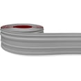 thumbnail image 1 of Proflex Decor Base De Pared De Vinilo Gris De 4 Pulgadas X 20 Pies – Embellecedor De Base De Pared Con Adhesivo Súper Fuerte Para Despegar Y Pegar En La Parte Posterior – Base De Pared De Vinilo Autoa, 1 of 1