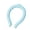 Blue, variant on Neck Cooling Tube, Reusable Ice Ring, 64°F PCM Cooler – Wearable Summer Neck Wrap for Hot Flashes – Outdoor Sports Travel(Yellow)
