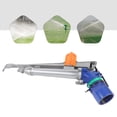 thumbnail image 3 of Dwellnix Large Area Irrigation Sprinkler Gun Impact Water Spray Gun 360 Adjustable USA, 3 of 8