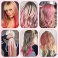 thumbnail image 6 of 26 Pack Colored Party Highlights Clip in Hair Extensions for Girls 20 inches Multi-colors Straight Hair Synthetic Hairpieces In The Party(13colored), 6 of 17