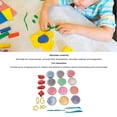 thumbnail image 4 of 12 Pcs Colors  Dry Clay, Soft  Clay Set  Dry Ultra Light Molding  Clay Toy for Kids Stimulate Creativity Interactive DIY Modelling Clay Kit for Home Kindergarten, 4 of 8