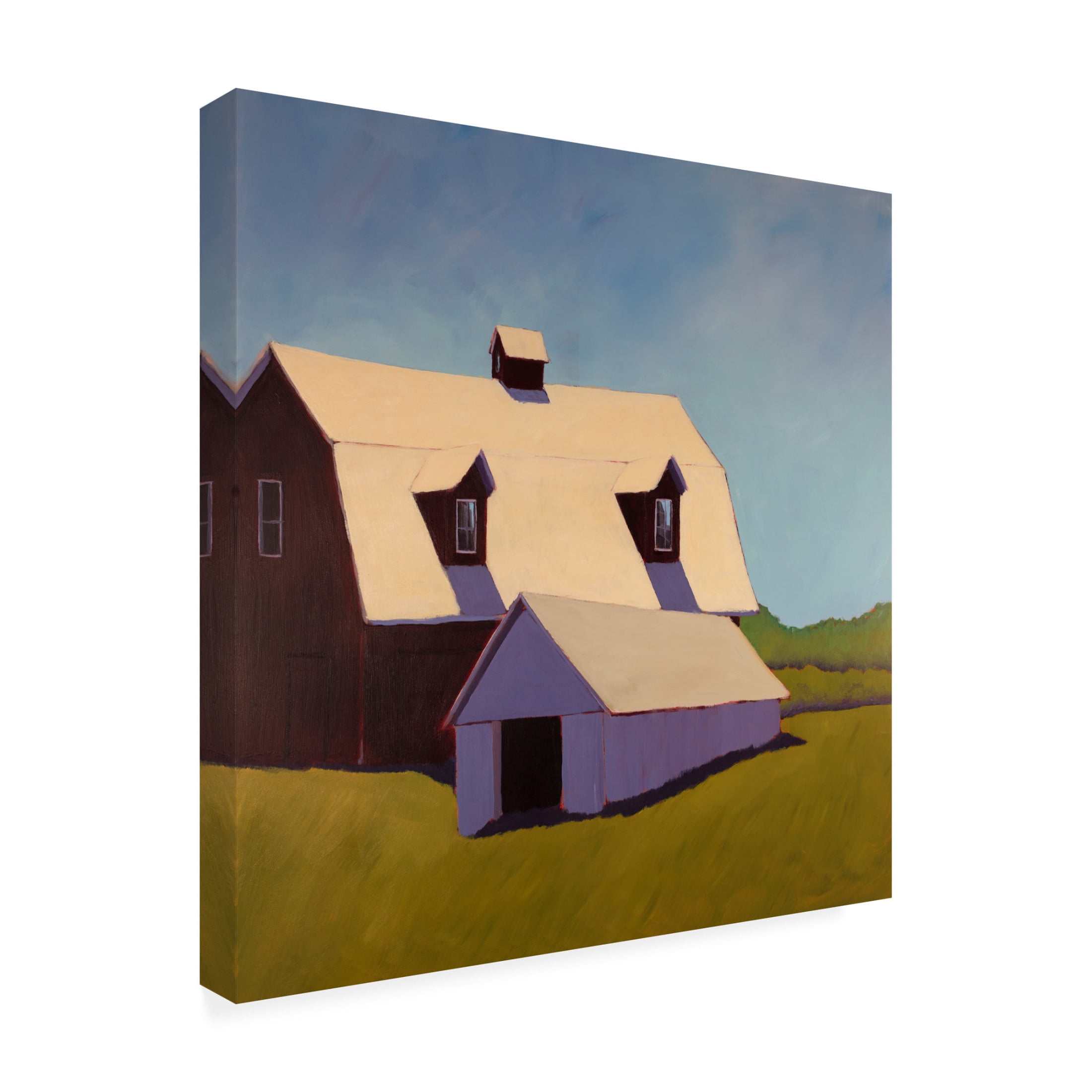 Trademark Fine Art Carol Young  Homestead Barn IX Canvas Wall Art