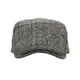 thumbnail image 2 of Gorra de taxista para hombre y mujer, gorra plana, gorra de pintor, otoño e invierno, a cuadros, a rayas, hip hop Gris, 2 of 9