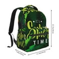 thumbnail image 3 of KLL Tropical Summer Vibes Print Casual Backpack for Men Women,Travel Casual Backpack Outdoor Activities Bag Daypack for Travel Hiking Shopping Daily, 3 of 5