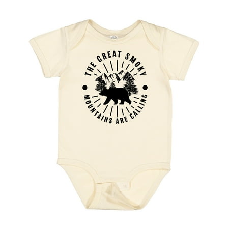 

Inktastic The Great Smoky Mountains Are Calling Gift Baby Boy or Baby Girl Bodysuit
