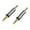 Grey Male to male, variant on CIYISON 3.5mm AUX Connectors Standard 3.5mm Male Female Stereo Adapter Head for Extended Cable Connection