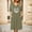 Green, variant on WILLBEST Black Dress Purse Women's Dress Casual Loose Long Sleeve Hooded Print Maxi Dress for Spring and Autumn