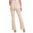 thumbnail image 3 of Rekkuna Women's Comfort Stretch Pull-On Bootcut Pant with Tummy Tamer Panel (6, Sand), 3 of 5