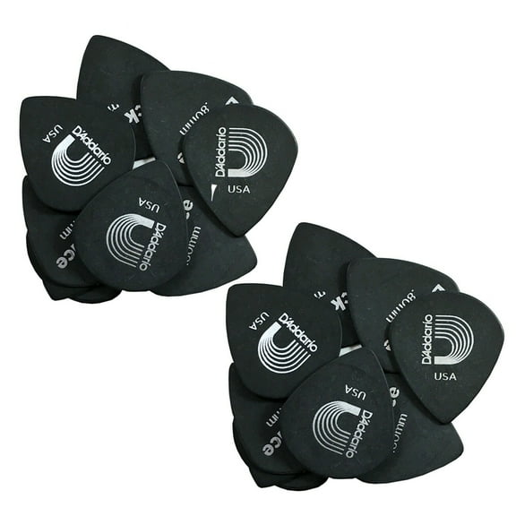 D'Addario - Planet Waves Guitar Picks  20 Pack  Black Ice  .80mm  Jazz